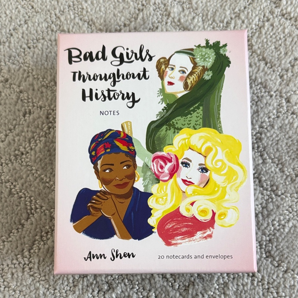 Bad Girls Throughout History Notecards & Envelopes